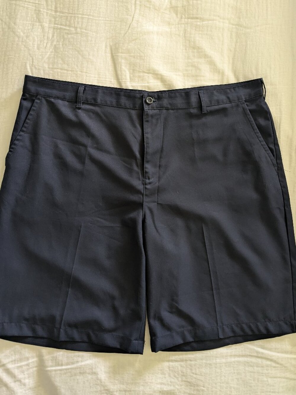Izod Men's Classic Navy Golf Shorts - Big and Tall